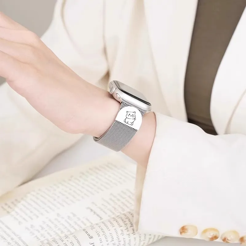 Miss Wrist Apple Compatibility Watch Band 135~230mm Stainless Steel Material-8