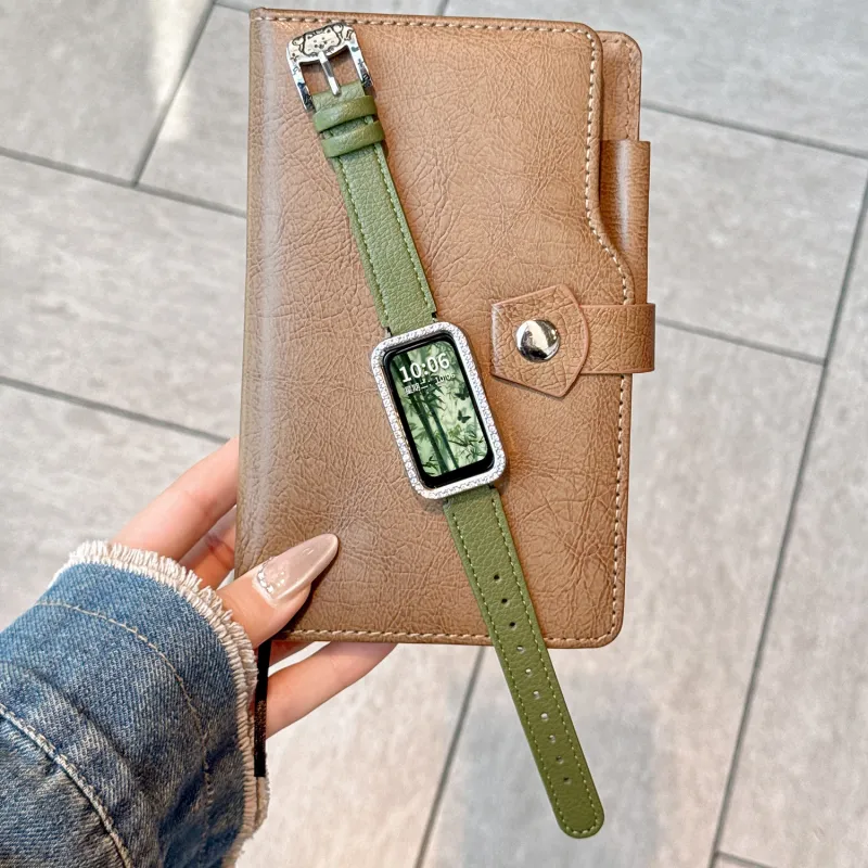 Miss Wrist Watch Band Huawei Honor Compatibility 135 200mm Artificial Leather Material-3