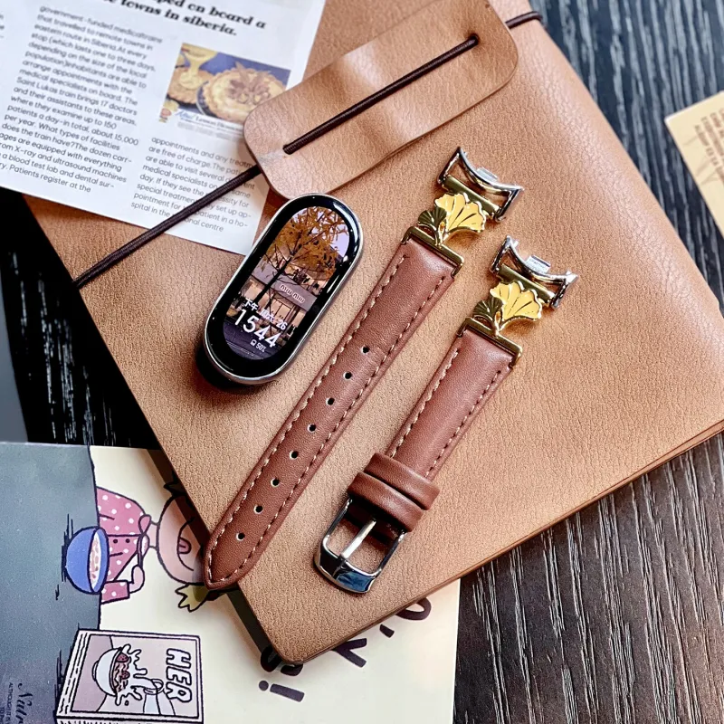 Miss Wrist Xiaomi Compatibility Watch Band 135 200mm Artificial Leather Material-1