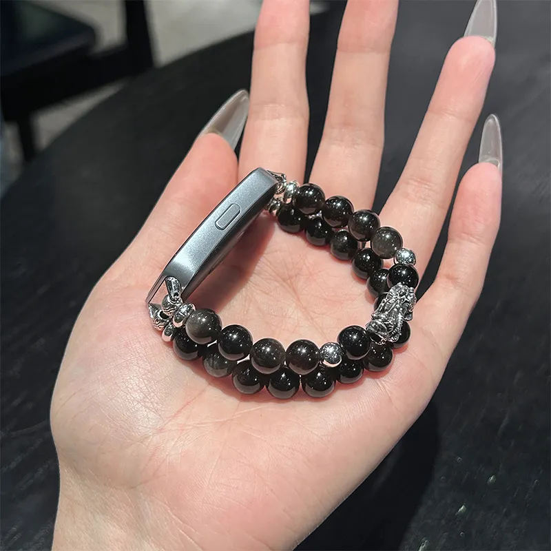 Miss Wrist Huawei Honor Compatibility Watch Band 135 200mm Resin Beads Material-1