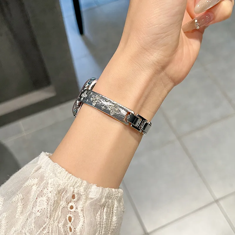 Miss Wrist Apple Compatibility Watch Band 145~208mm Metal-9