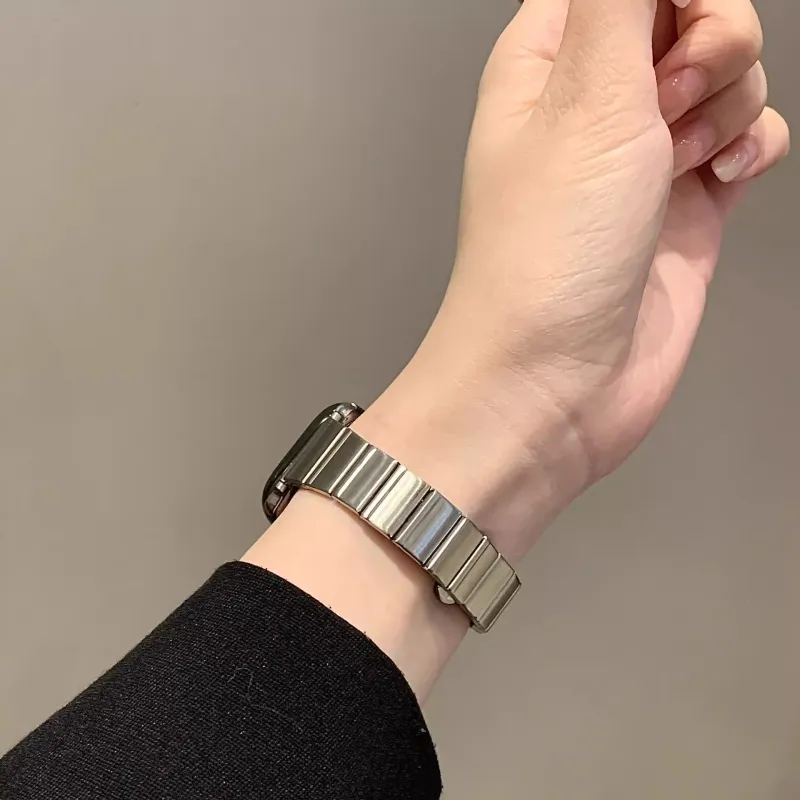 Miss Wrist Watch Band Apple Compatibility 135 200mm Stainless Steel Material-5