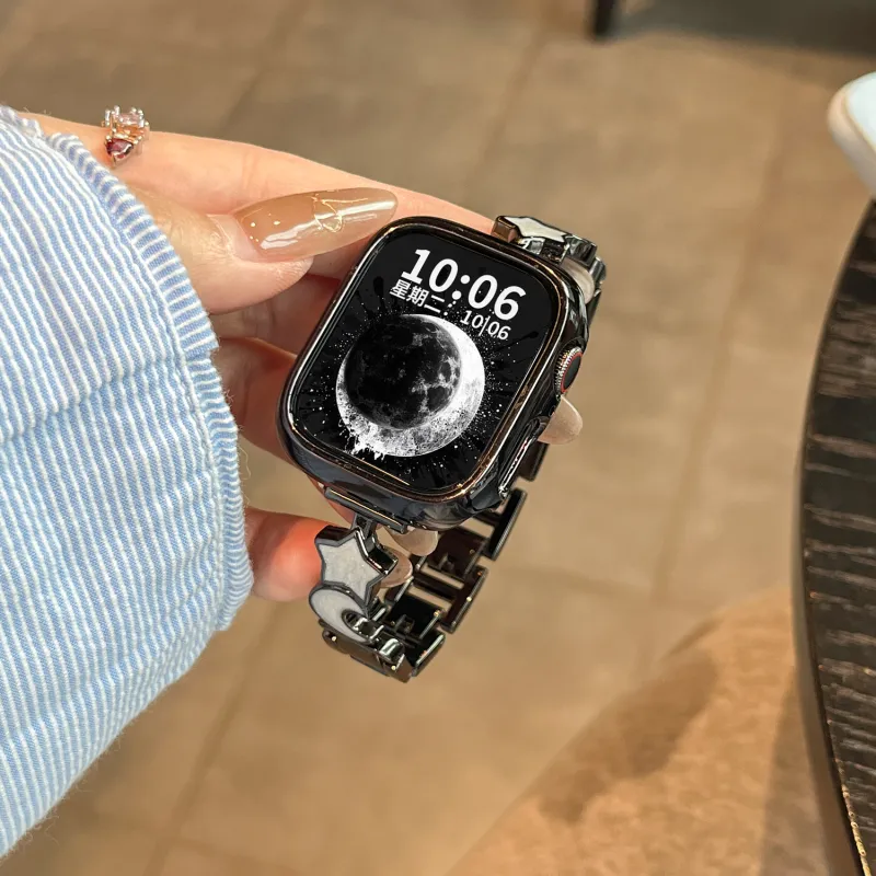 Miss Wrist Apple Compatibility Watch Band Metal-3