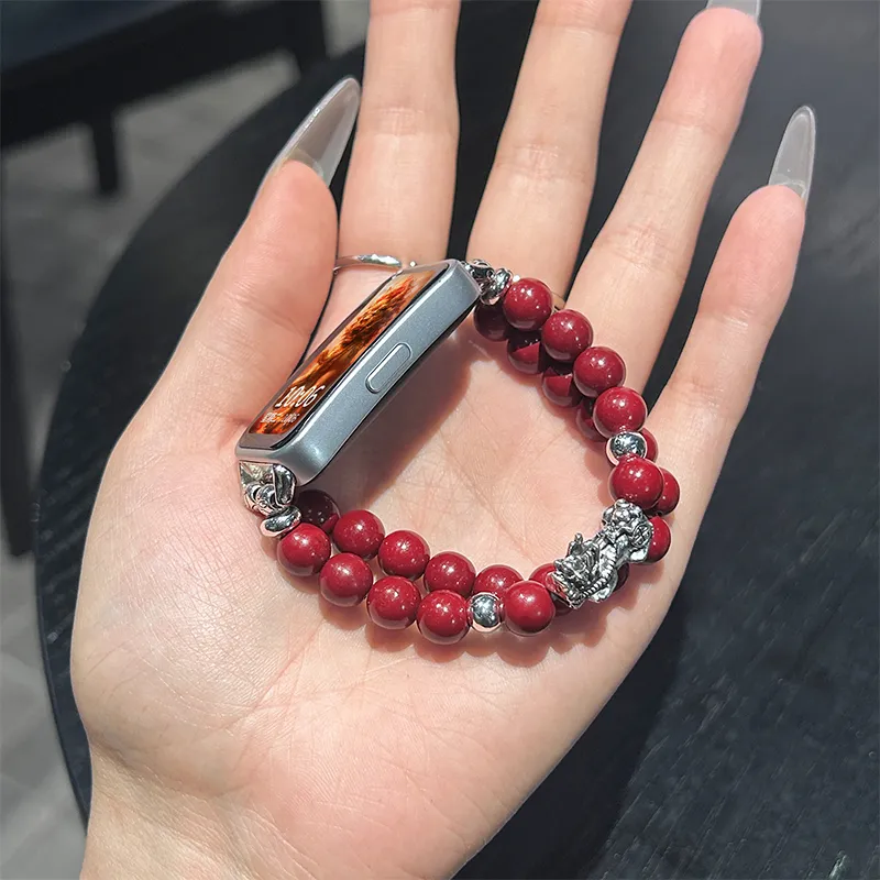 Miss Wrist Huawei Honor Compatibility Watch Band 135 200mm Resin Beads Material-9