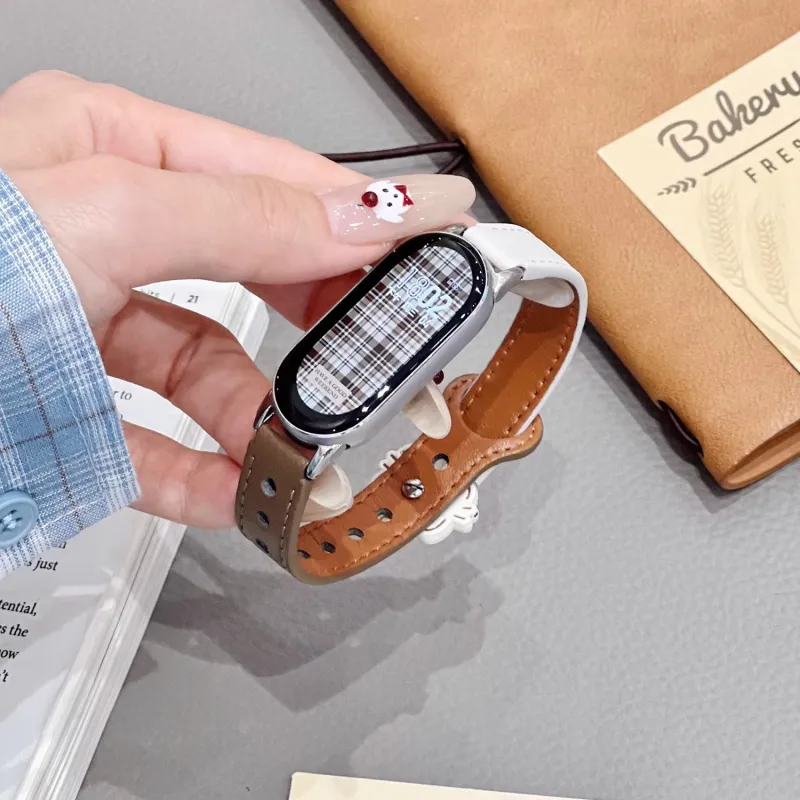 Miss Wrist Xiaomi Compatibility Watch Band 145~210mm Artificial Leather Material-2
