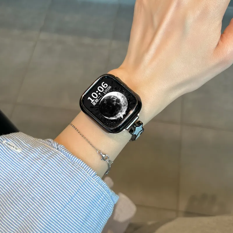 Miss Wrist Apple Compatibility Watch Band Metal-4