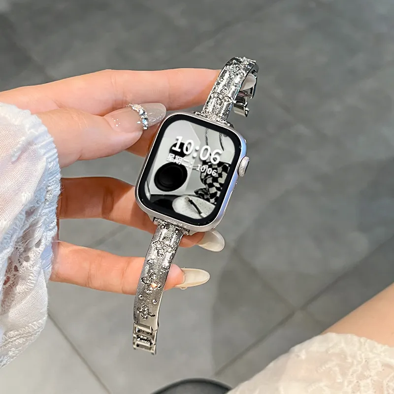 Miss Wrist Apple Compatibility Watch Band 145~208mm Metal-7