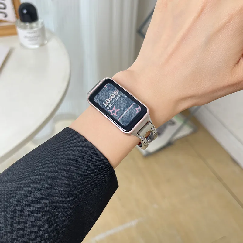 Miss Wrist Watch Band Huawei Compatibility 135~180mm Metal-8
