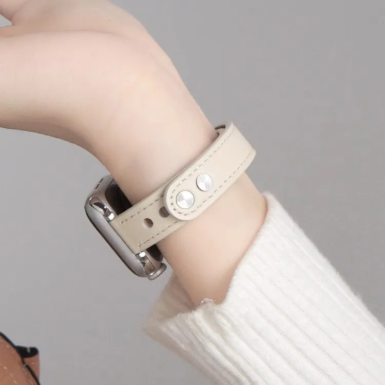 Miss Wrist Apple Compatibility Watch Band Genuine Leather Material-2