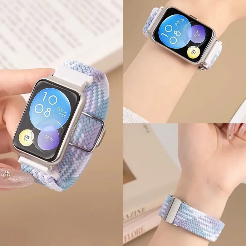 Miss Wrist Huawei Compatibility Watch Band 135 200mm Artificial Leather Material-1