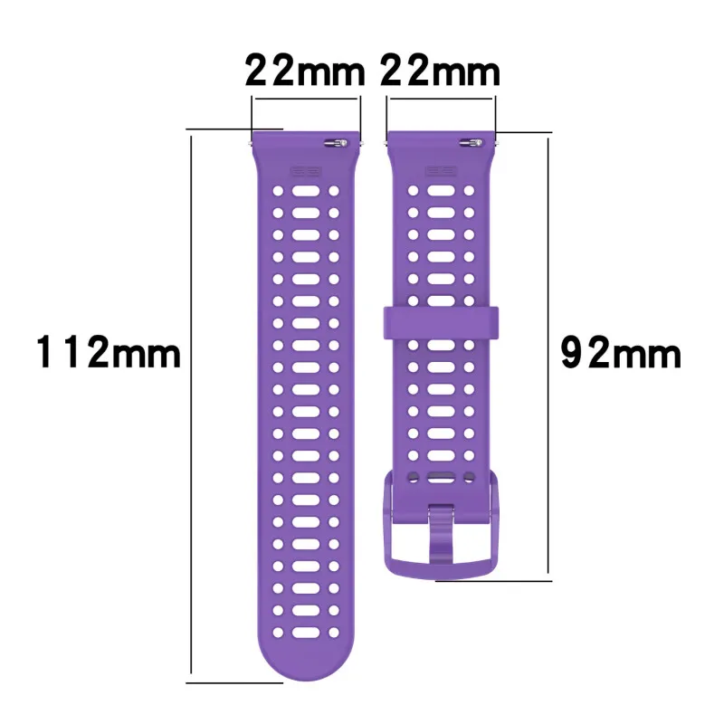 Miss Wrist COROS Compatibility Watch Band 22mm Silicone Material-4
