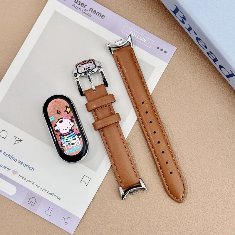 Miss Wrist Watch Bands Xiaomi Compatibility 145~210mm Artificial Leather Material Unisex-6
