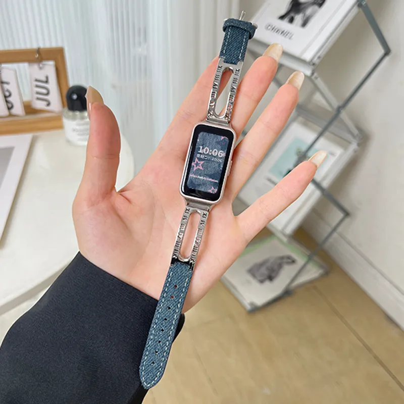 Miss Wrist Watch Band Huawei Compatibility 135~180mm Metal-7