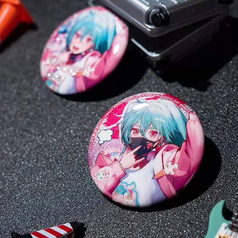 MOEYU Hatsune Miku Miku Commemoration Tinplate Badge Badges-13