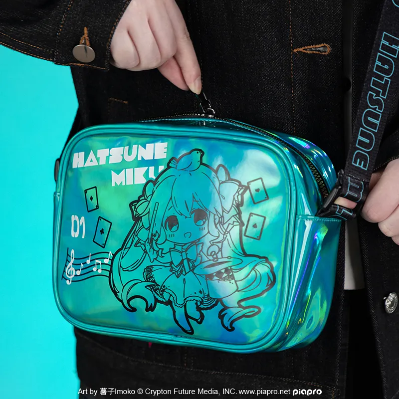 MOEYU Hatsune Miku PU Shoulder Bag Regular Unisex Green-1