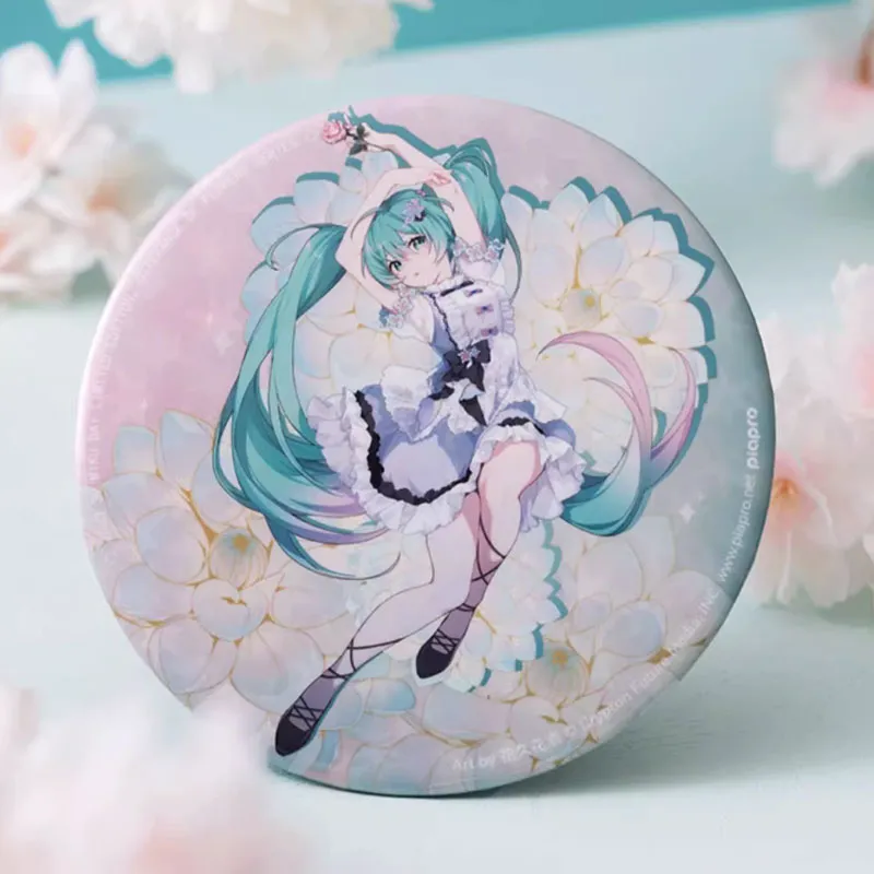 MOEYU Hatsune Miku Esports Heart/Dimensional Discovery/Floral Language Large Emblem Anime Merchandise Badge-11