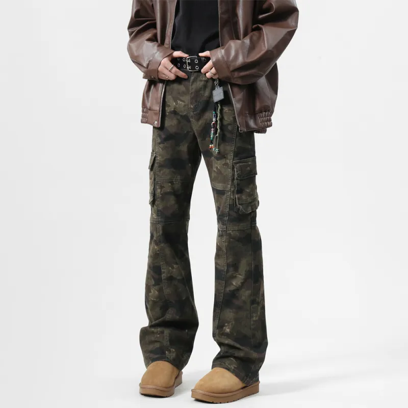 NOME Casual Pants Unisex Camouflage-1