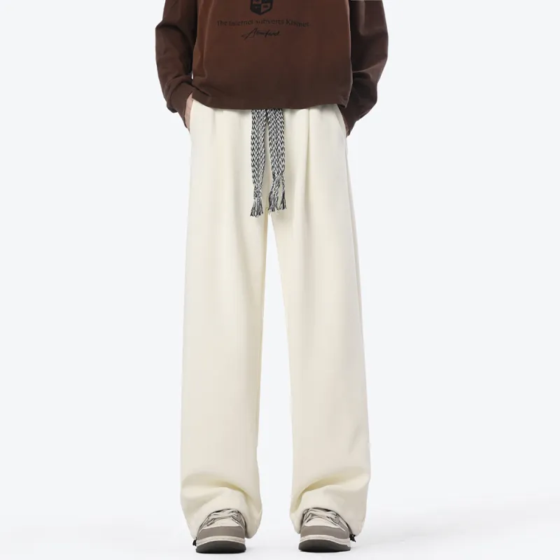WELTER EXPERIMENT Casual Pants Unisex Light Khaki-2