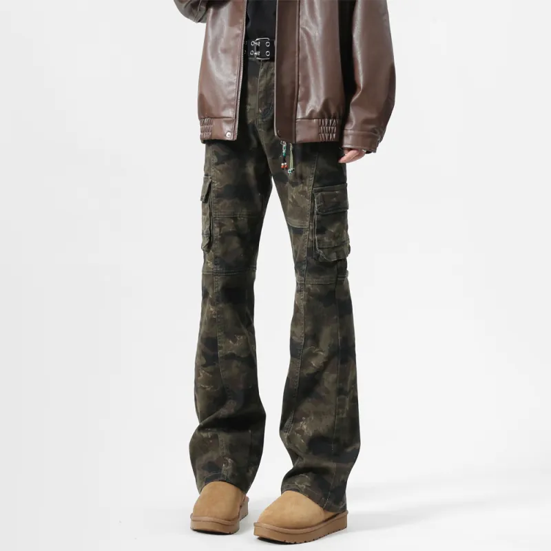 NOME Casual Pants Unisex Camouflage-3