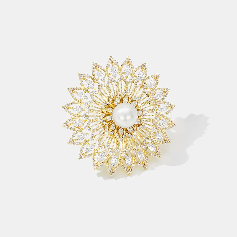 JAY Faux Pearl Brooches Women's-3