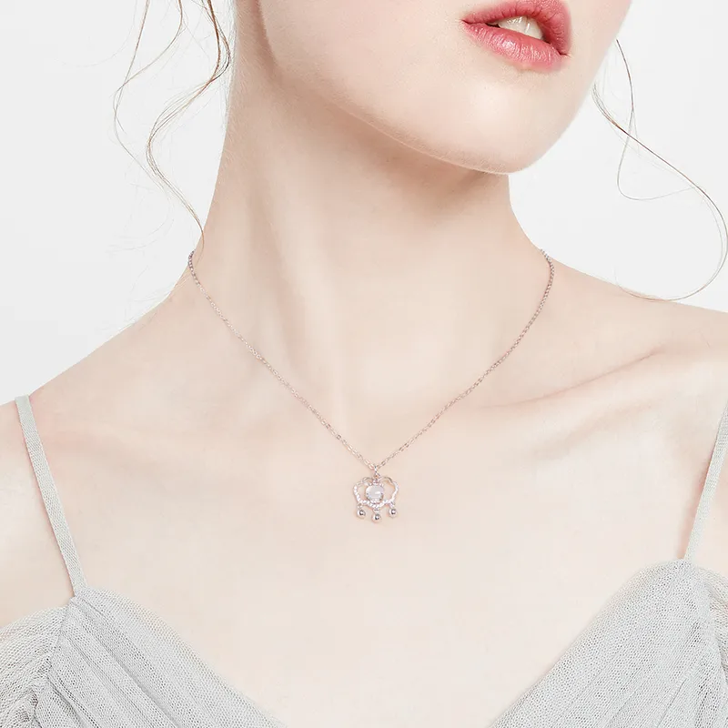 JAY Chalcedony Jade Necklaces Women's-1