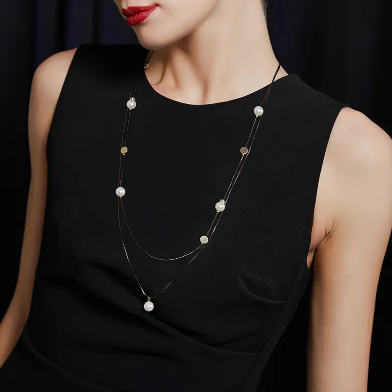 JAY Faux Pearl Necklaces Women's-4