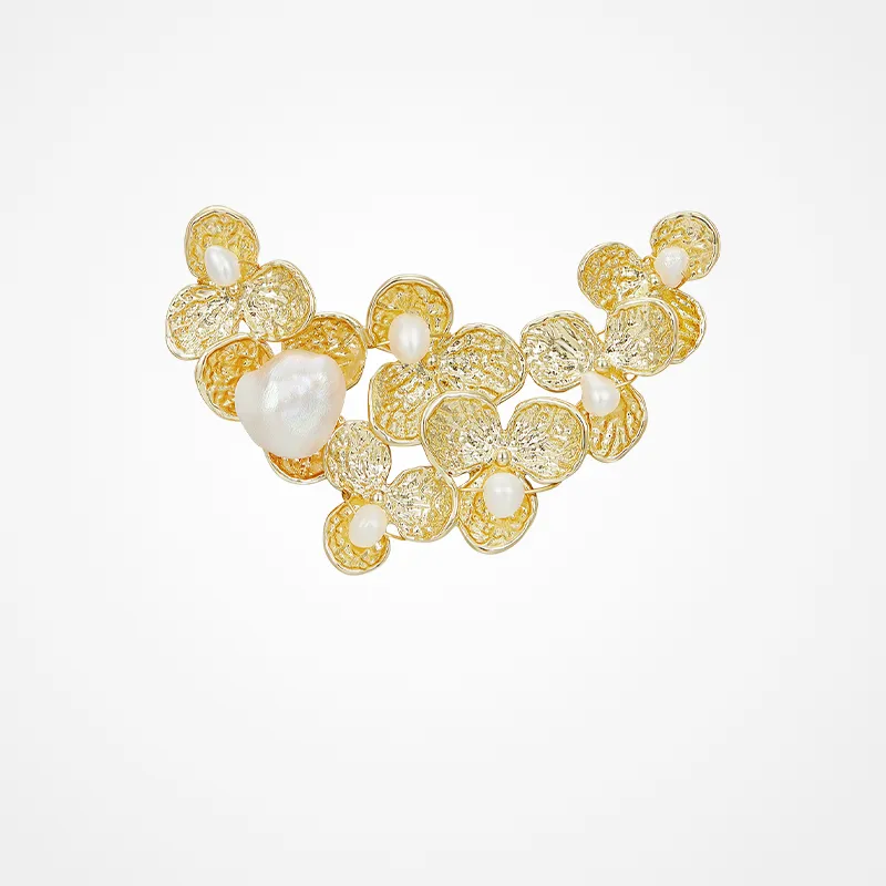 JAY Freshwater Pearl Brooches Women's-5