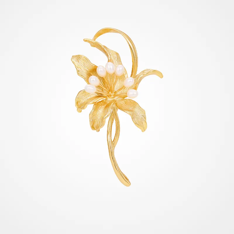 JAY Freshwater Pearl Brooches Women's-5