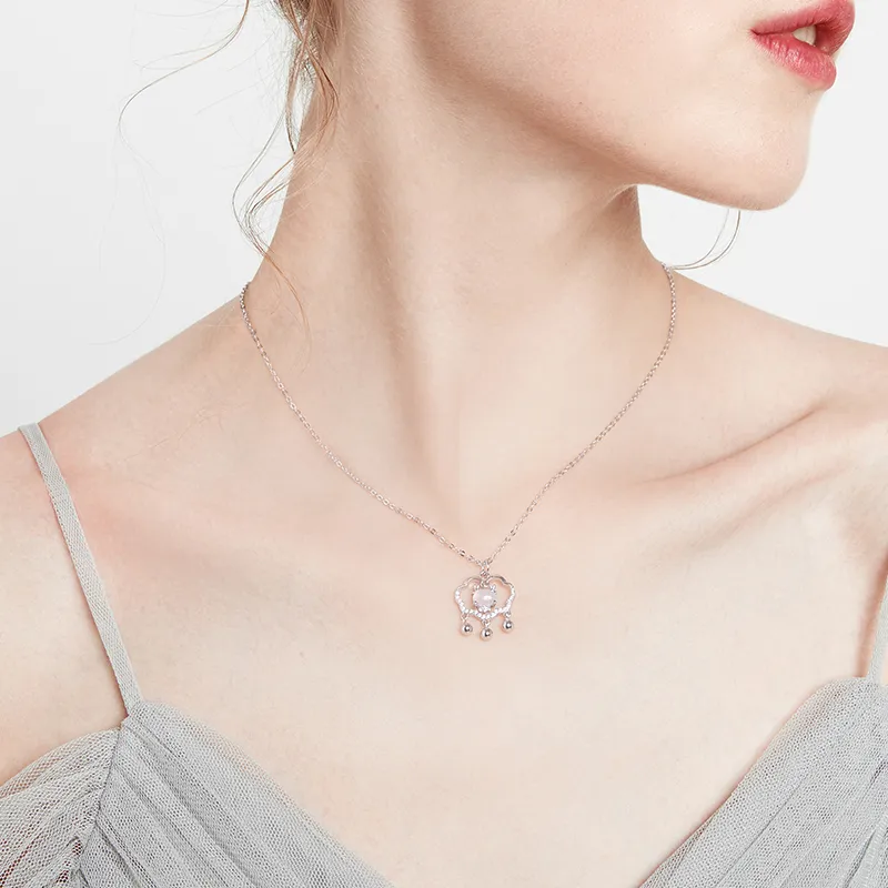 JAY Chalcedony Jade Necklaces Women's-2