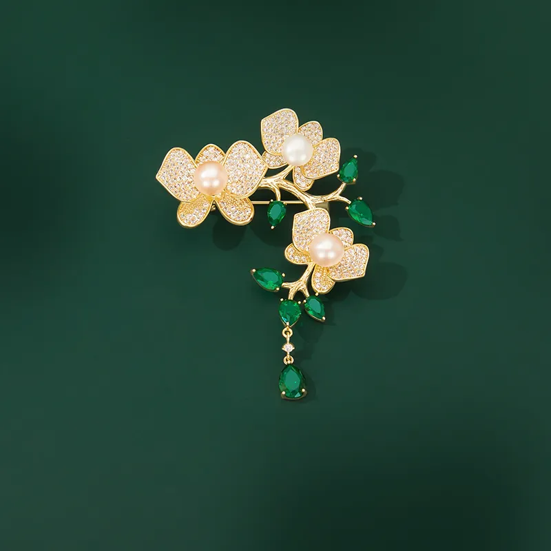 JAY Freshwater Pearl Brooches Women's-2