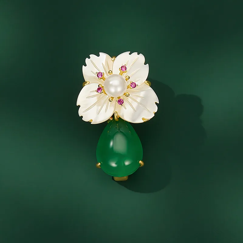 JAY Faux Pearl Brooches Women's-3