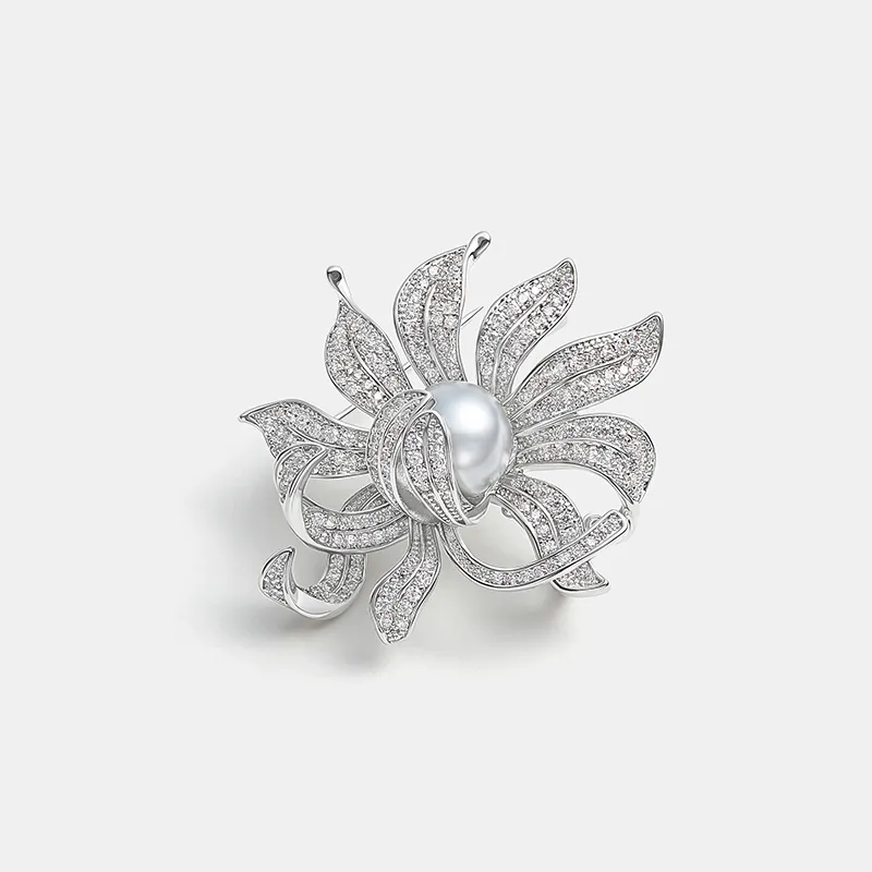 JAY Faux Pearl Brooches Women's-3
