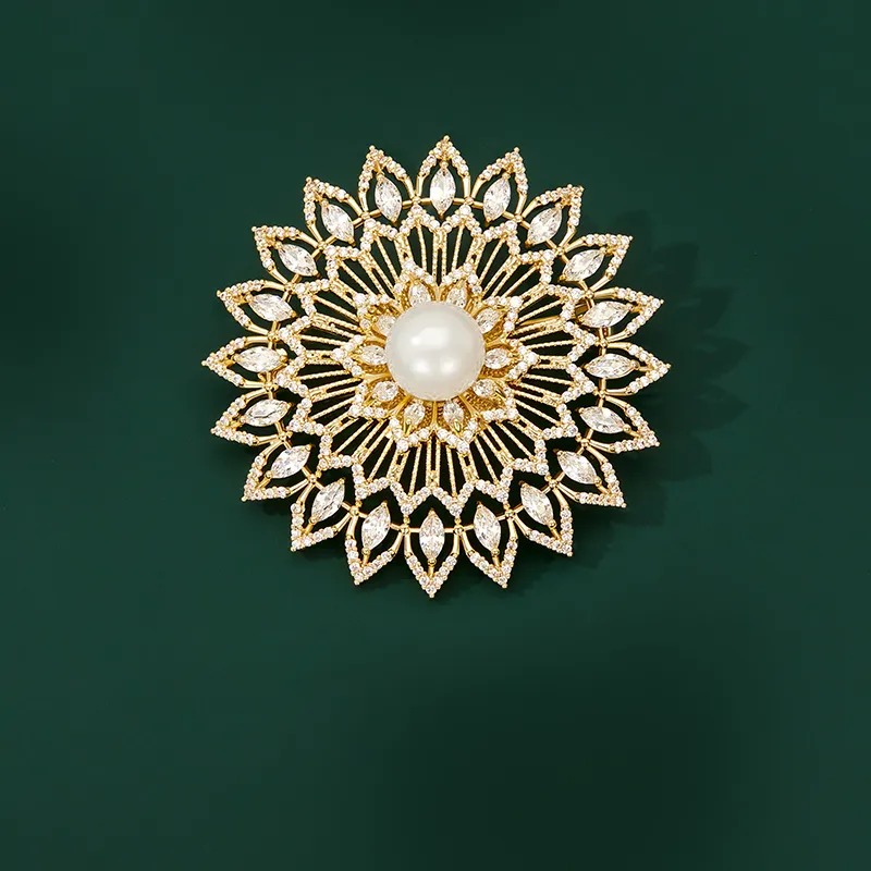 JAY Faux Pearl Brooches Women's-1