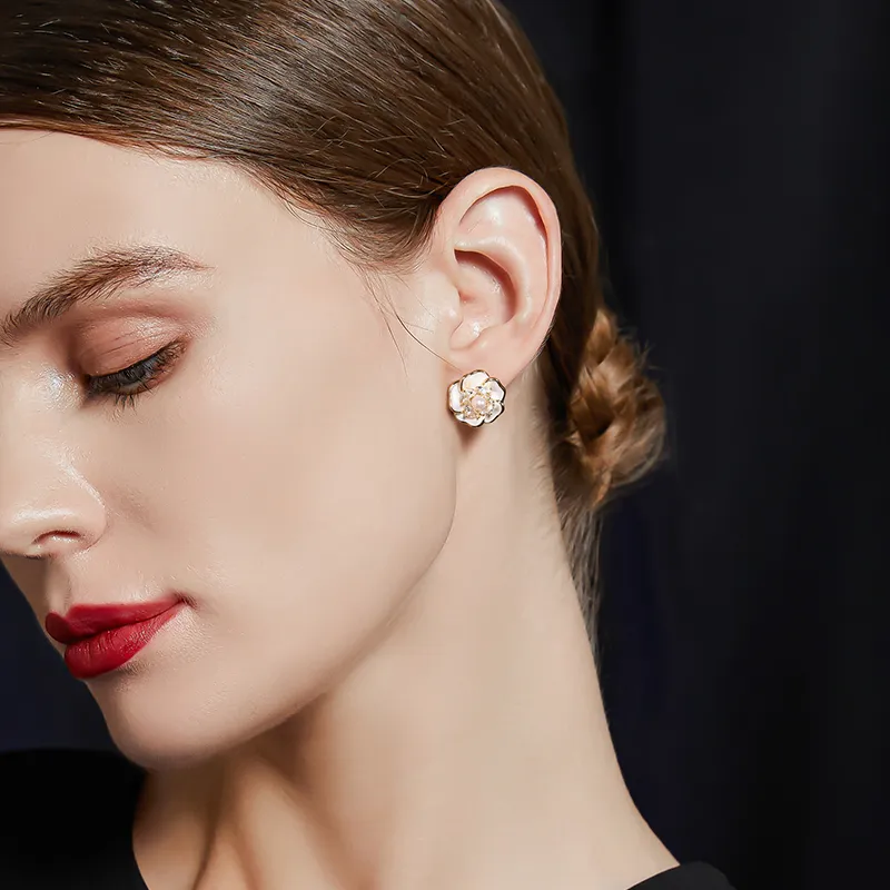 JAY Faux Pearl Stud Earrings Women's-2