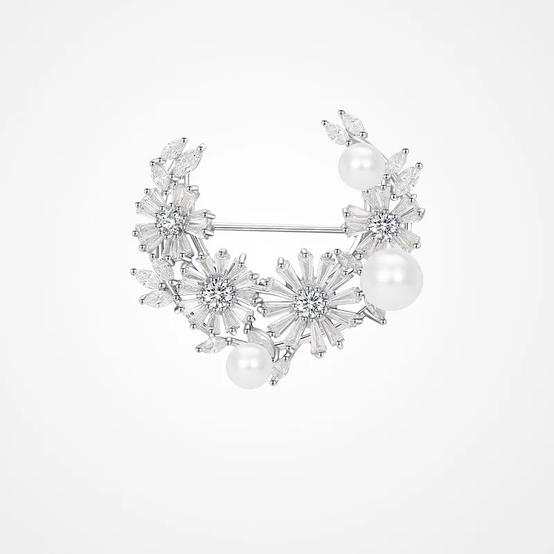 JAY Faux Pearl Brooches Women's-5