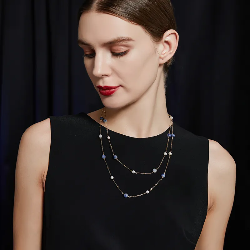 JAY Faux Crystal Necklaces Women's-6
