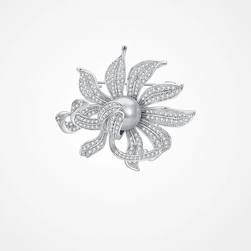 JAY Faux Pearl Brooches Women's-5