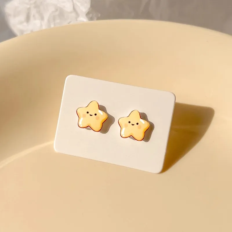 JAY 925 Sterling Silver Stud Earrings Women's-16
