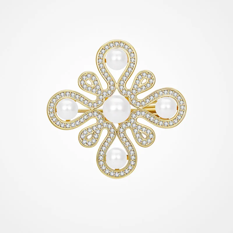 JAY Freshwater Pearl Brooches Women's-1