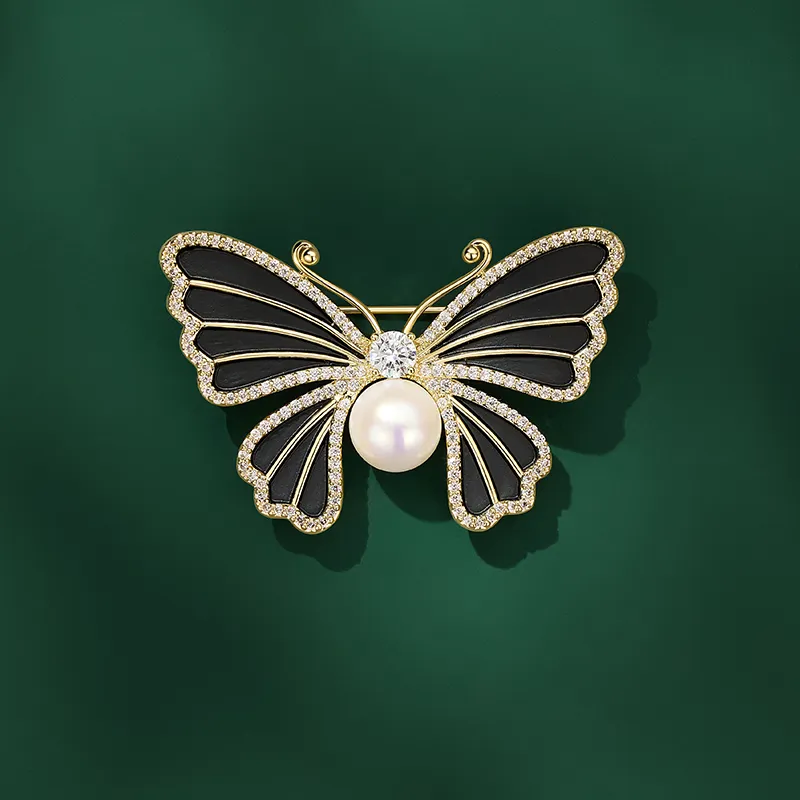 JAY Faux Pearl Brooches Women's-1