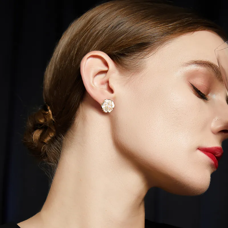 JAY Faux Pearl Stud Earrings Women's-4