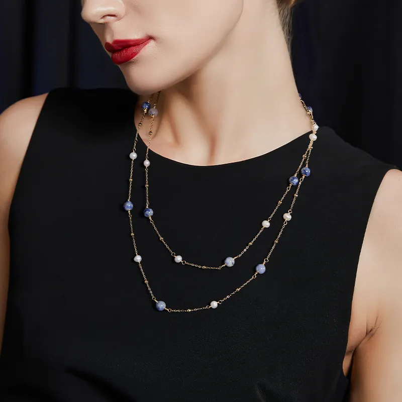 JAY Faux Crystal Necklaces Women's-2