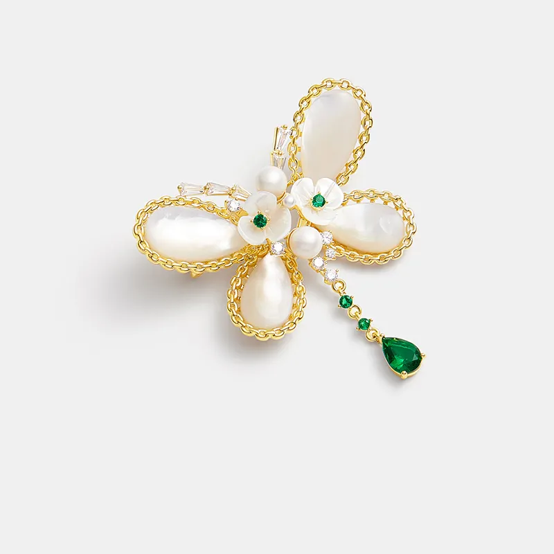 JAY Faux Pearl Brooches Women's-3