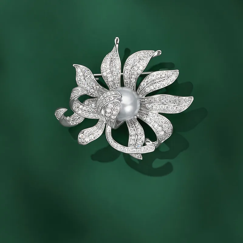 JAY Faux Pearl Brooches Women's-1