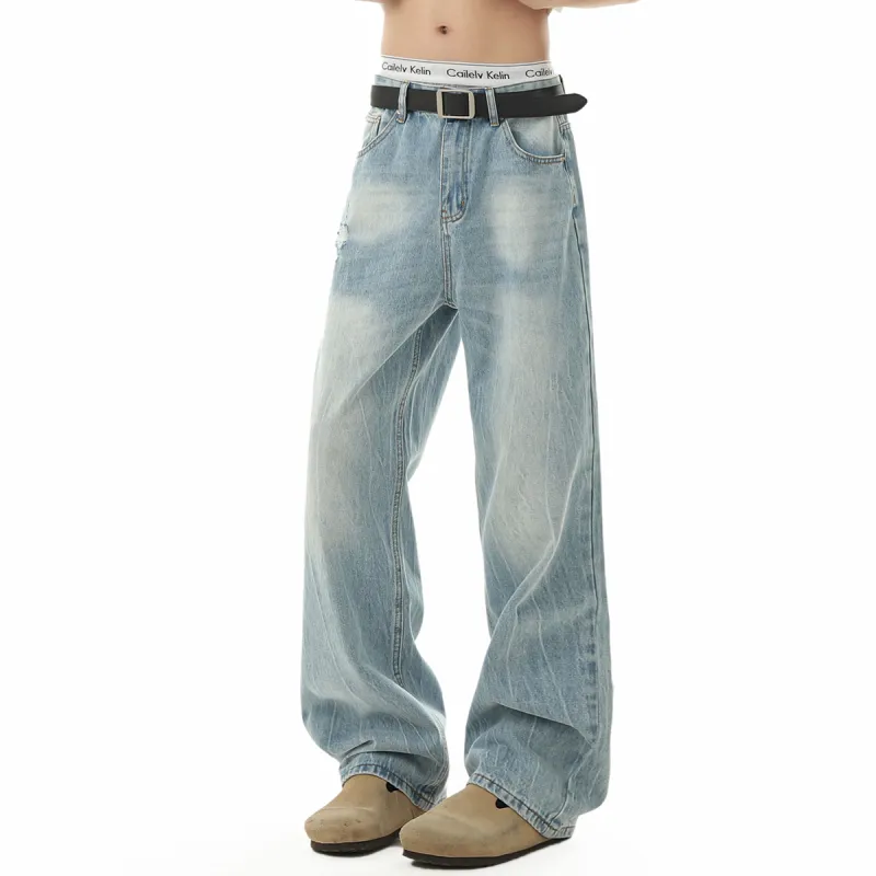 POINTLIMIT Jeans Unisex Light Blue-6