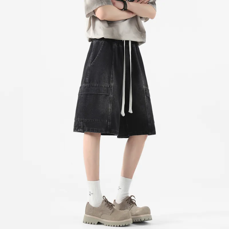 POINTLIMIT Denim Shorts Unisex-6