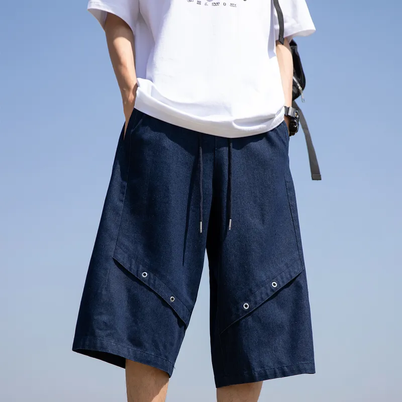 POINTLIMIT Denim Shorts Unisex-9