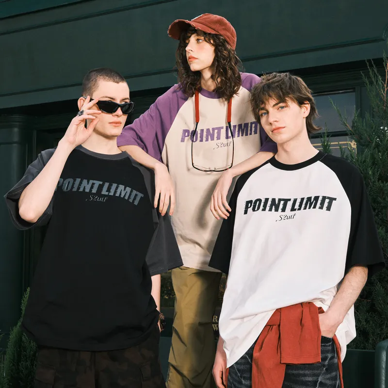 POINTLIMIT SS24 Raglan Sleeve T Shirt Unisex-9