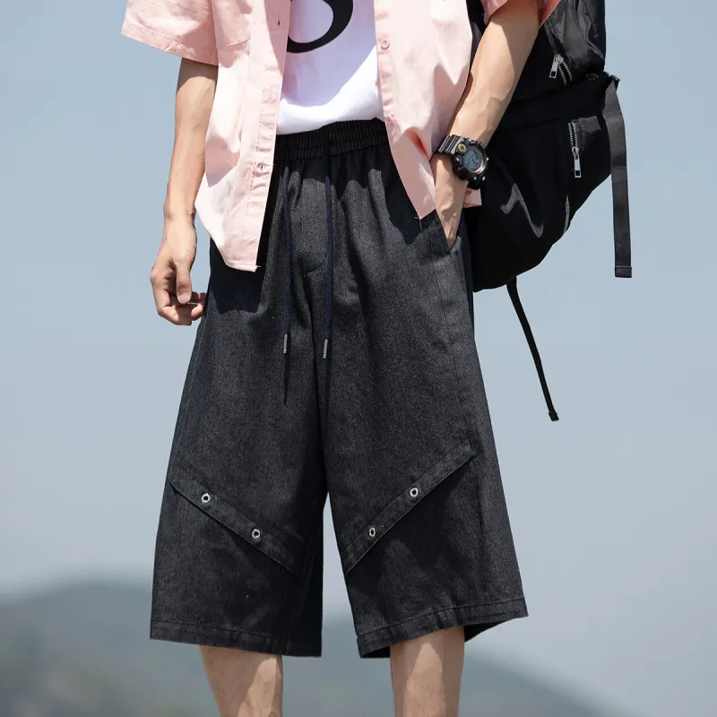 POINTLIMIT Denim Shorts Unisex-2