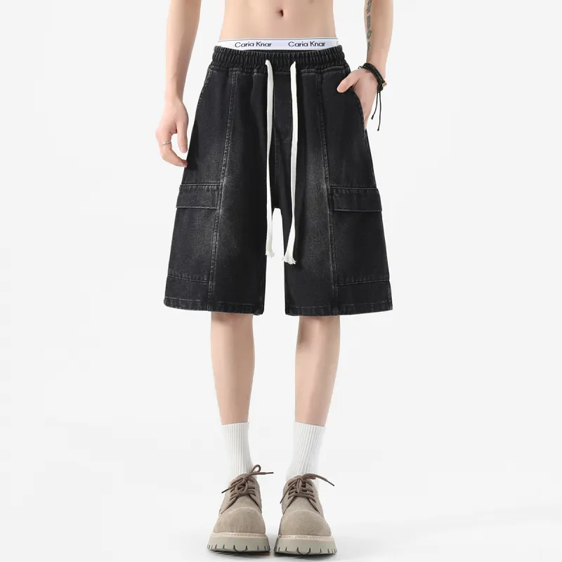POINTLIMIT Denim Shorts Unisex-2